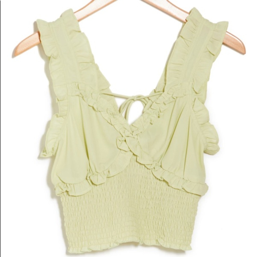 Ruffled Tank Top